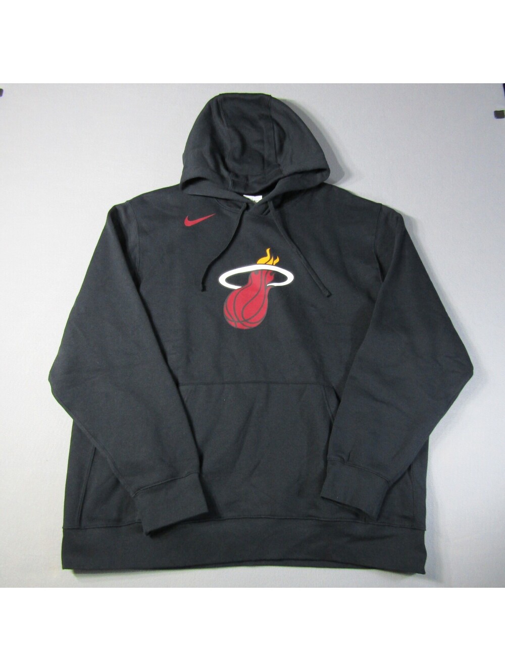 NWT Nike Miami Heat Basketball Hoodie Men's XXL Black